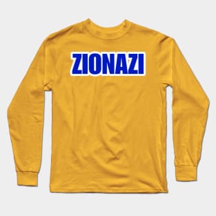 Zionazi - Front Long Sleeve T-Shirt